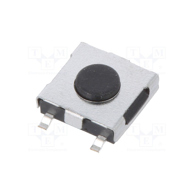 10 pcs x JIANFU - TVCM04N016BB - Microswitch TACT, Pos: 2, 0.05A/12VDC, SMT, none, 4.6x4.6mm, 1.5mm