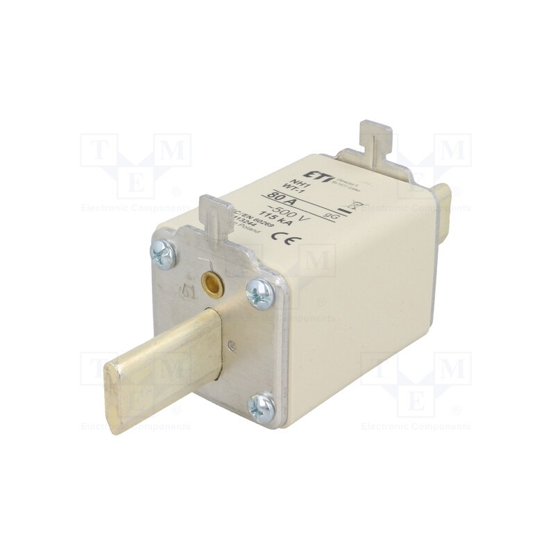 1 pcs x ETI POLAM - 4113244 - Fuse: fuse, gG, 80A, 500VAC, ceramic,industrial, NH1, WT-NH