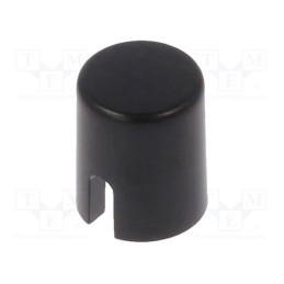 10 pcs x KNITTER-SWITCH - KTSC 62 K - Button, none, TS 6x, Body: black
