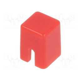 5 pcs x KNITTER-SWITCH - KTSC 61 R - Button, none, TS 6x, Body: red