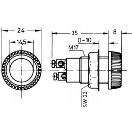 Green indicator light el738400