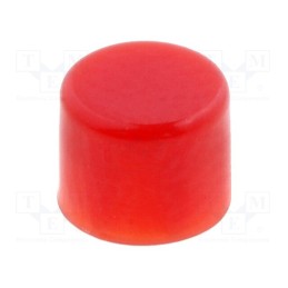 5 pcs x SALECOM ELECTRONICS- Button, Actuator colour: black, SDT