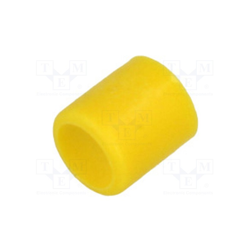 10 pcs x MENTOR - 1840.0071 - Button, round, yellow, 1446,1840,1845,1852