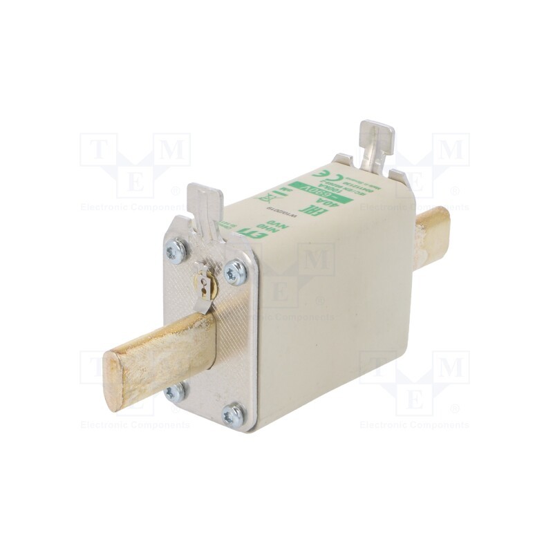 1 pcs x ETI POLAM - 4112130 - Fuse: fuse, aM, 40A, 690VAC, ceramic,industrial, NH0, WT-NH