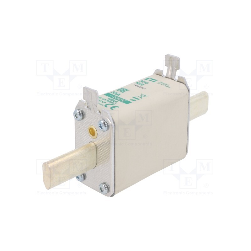 1 pcs x ETI POLAM - 4112129 - Fuse: fuse, aM, 35A, 690VAC, ceramic,industrial, NH0, WT-NH