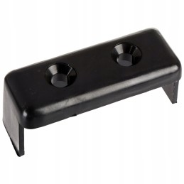 Plastic cover for the tilting door window