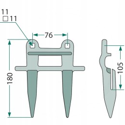 Double bayonet 5256762354