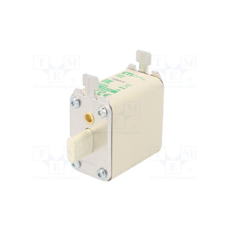 1 pcs x ETI POLAM - 4111735 - Fuse: fuse, aM, 125A, 690VAC, ceramic,industrial, NH00, WT-NH