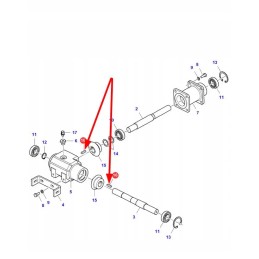 D43103400 prismatic key 8 x 7 x 32