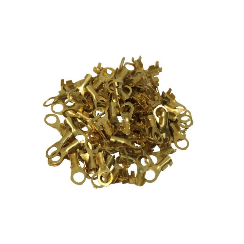 Electric eyelet terminal 6mm m6 100pcs