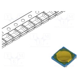 5 pcs x C&K - PTS530GM055SMTRLFS - Microswitch TACT, SPST-NO, Pos: 2, 0.05A/12VDC, SMT, none, 1.6N
