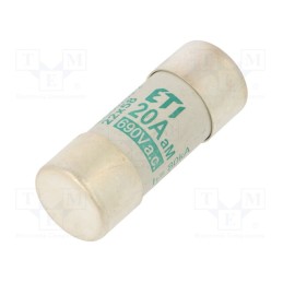 1 pcs x ETI POLAM - 2641011 - Fuse: fuse, aM, 20A, 690VAC, cylindrical,industrial, 22x58mm