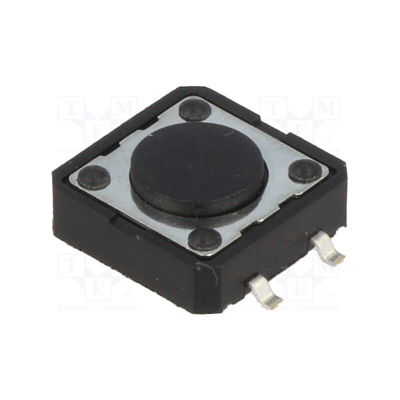 5 pcs x NINIGI - TACTM-24N-F - Microswitch TACT, SPST-NO, Pos: 2, 0.05A/12VDC, SMT, none, 1.6N