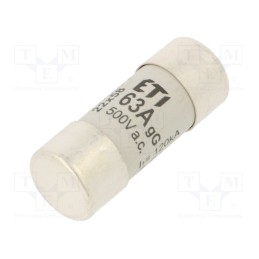 1 pcs x ETI POLAM - 2640021 - Fuse: fuse, gG, 63A, 690VAC, cylindrical,industrial, 22x58mm