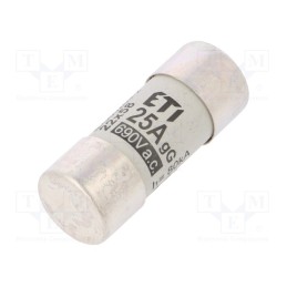 1 pcs x ETI POLAM - 2640013 - Fuse: fuse, gG, 25A, 690VAC, cylindrical,industrial, 22x58mm