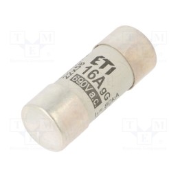 1 pcs x ETI POLAM - 2640009 - Fuse: fuse, gG, 16A, 690VAC, cylindrical,industrial, 22x58mm