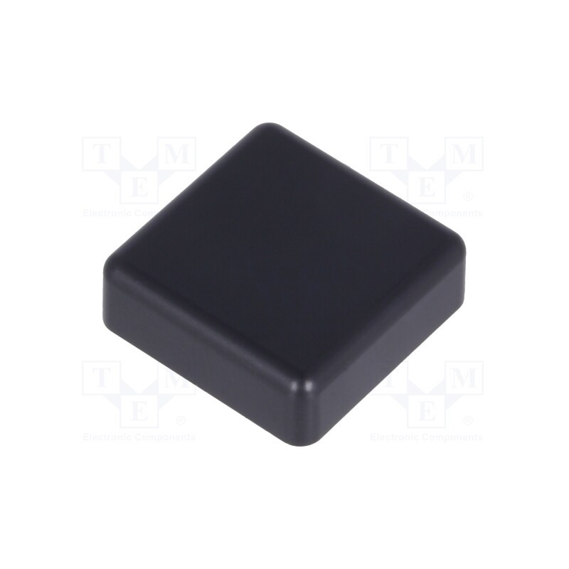 10 pcs x NINIGI - TACT-2BSBK - Button, square, black, 12x12mm, TACTS-24N-F,TACTS-24R-F