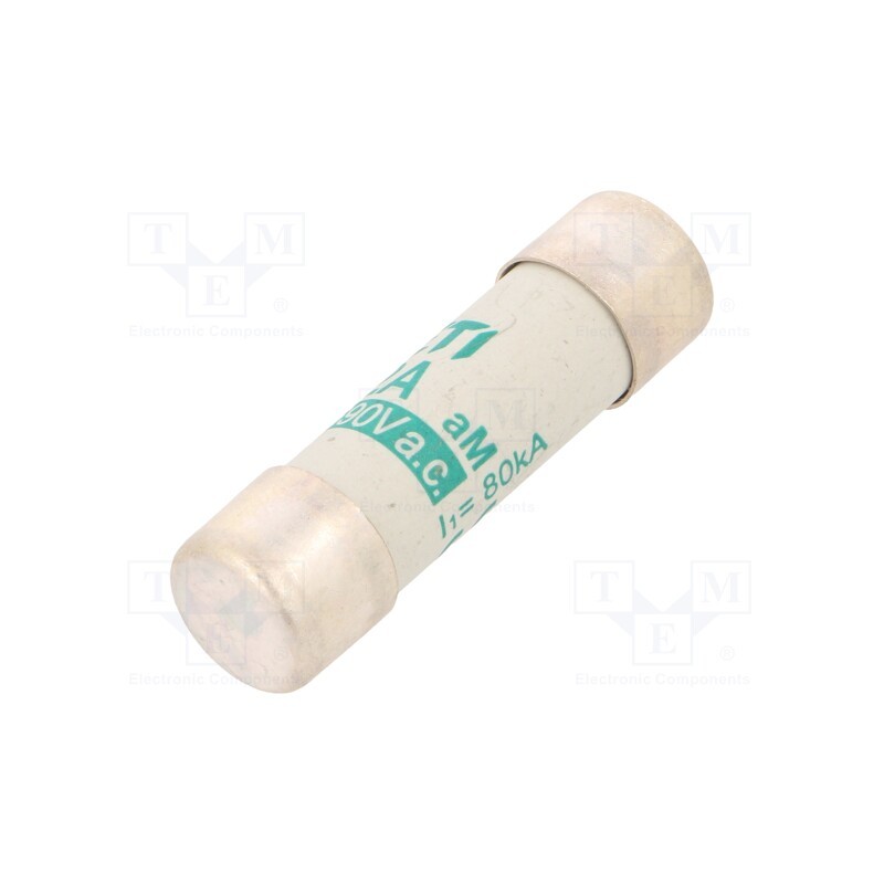 1 pcs x ETI POLAM - 2631001 - Fuse: fuse, aM, 2A, 690VAC, cylindrical,industrial, 14x51mm