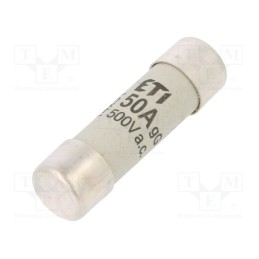1 pcs x ETI POLAM - 2630019 - Fuse: fuse, gG, 50A, 500VAC, cylindrical,industrial, 14x51mm