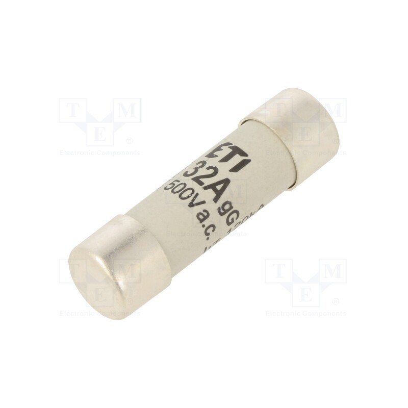 1 pcs x ETI POLAM - 2630015 - Fuse: fuse, gG, 32A, 500VAC, cylindrical,industrial, 14x51mm