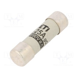 1 pcs x ETI POLAM - 2630013 - Fuse: fuse, gG, 25A, 690VAC, cylindrical,industrial, 14x51mm