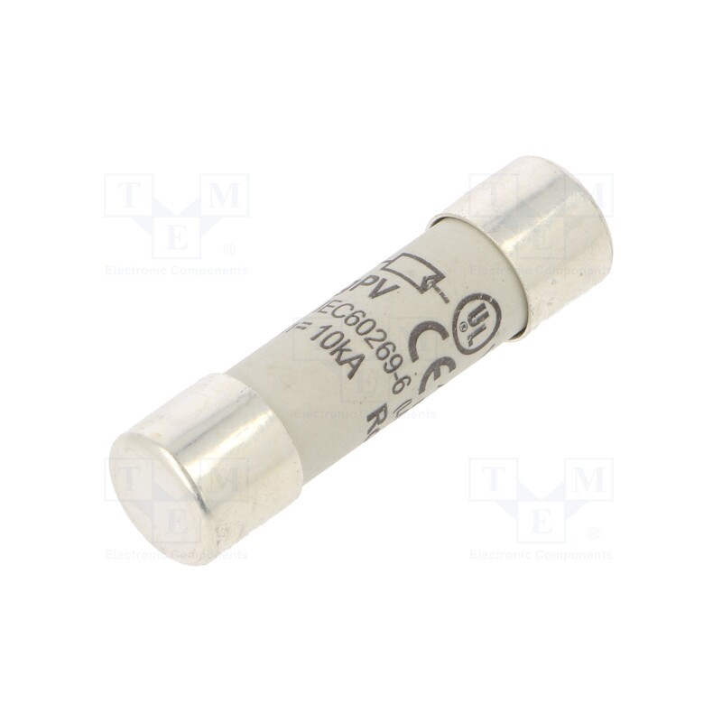 1 pcs x ETI POLAM - 2625136 - Fuse: fuse, gPV, 14A, 1000VDC, cylindrical, 10.3x38mm