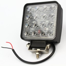 LED work lamp 16xled square