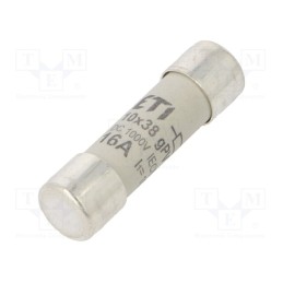 1 pcs x ETI POLAM - 2625107 - Fuse: fuse, gPV, 16A, 1000VDC, cylindrical, 10.3x38mm