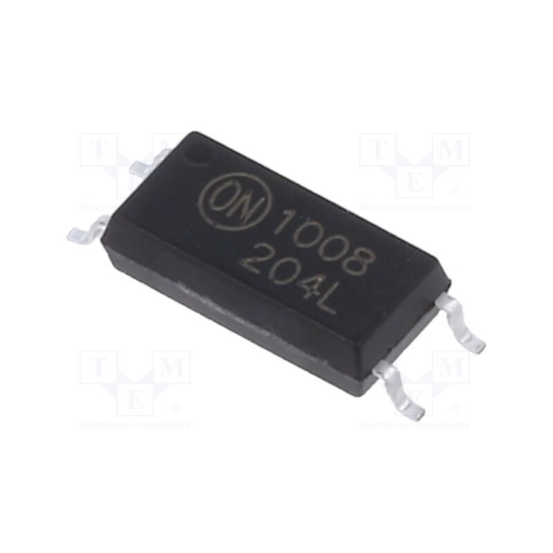 1 pcs x ONSEMI - FODM1008 - Optocoupler, SMD, Ch: 1, OUT: transistor, Uinsul: 5kV, Uce: 70V, SOP4