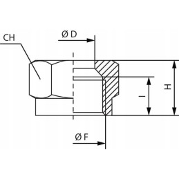 Nut for clamping ring nutcr8