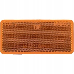 Rectangular glued reflector, orange l gop