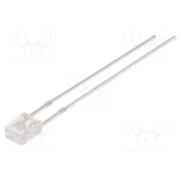 1 pcs x OPTOSUPPLY - OSB5SA7BA1B - LED, rectangular, 2x3x4mm, blue, 330÷600mcd, 100°, Front: flat, 20mA