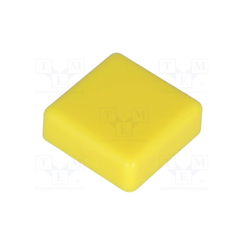 10 pcs x NINIGI - TACT-2BSYL - Button, square, yellow, 12x12mm, TACTS-24N-F,TACTS-24R-F
