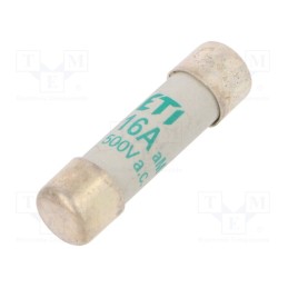 1 pcs x ETI POLAM - 2621009 - Fuse: fuse, aM, 16A, 500VAC, cylindrical, 10.3x38mm