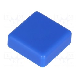10 pcs x NINIGI - TACT-2BSBE - Button, square, blue, 12x12mm, TACTS-24N-F,TACTS-24R-F