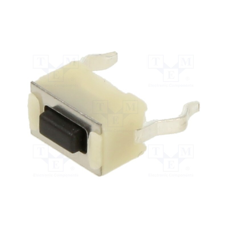 5 pcs x TE Connectivity - 1825966-1 - Microswitch TACT, SPST-NO, Pos: 2, 0.05A/24VDC, THT, none, 1.3N
