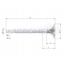 Suction valve c 360 original ursus 50505051