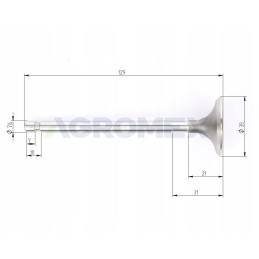 Suction valve c 360 original ursus 50505051