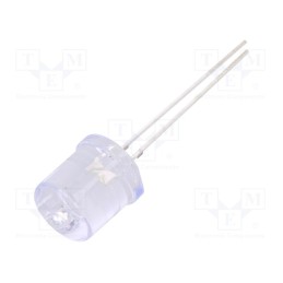 1 pcs x OPTOSUPPLY - OSW5DKA6A1A - LED, 10mm, white cold, 1560÷2180mcd, 100°, Front: flat, 2.7÷3.4V