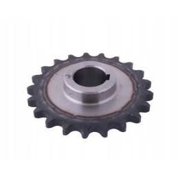 Hardened steel chain wheel with 21 3 4 diameter 35