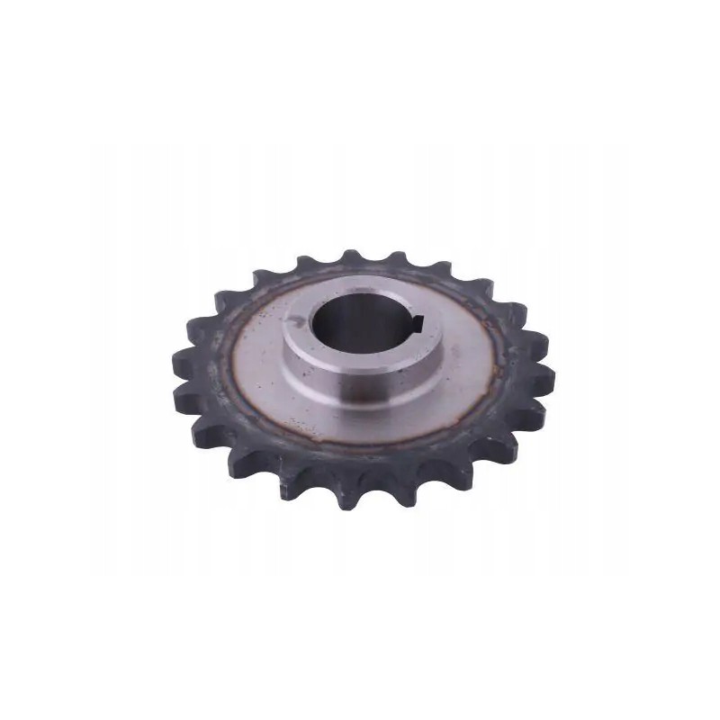 Hardened steel chain wheel with 21 3 4 diameter 35