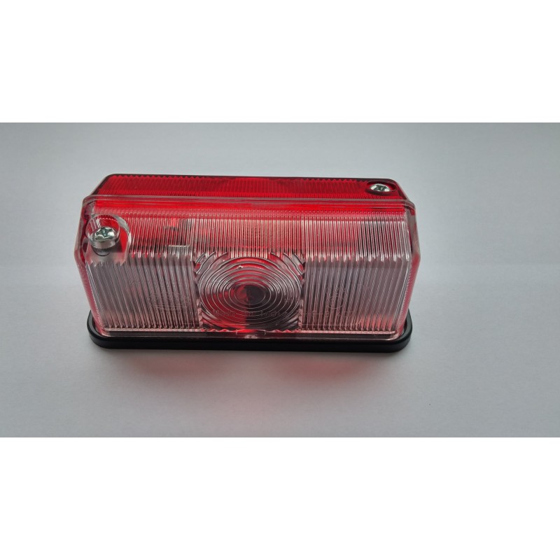Side marker light 24v lp white red hella