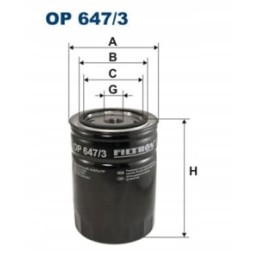 Oil filter filtron op 647 3
