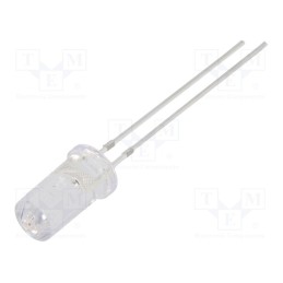 1 pcs x OPTOSUPPLY - OSR5PA5T51A - LED, 5mm, red, 750÷1120mcd, 50°, Front: flat, 1.8÷2.6V, No.of term: 2