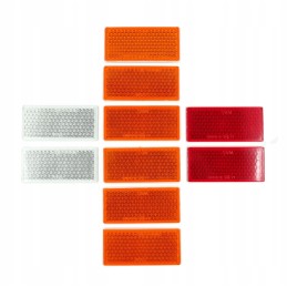 Set of 10 trailer reflectors was up 105
