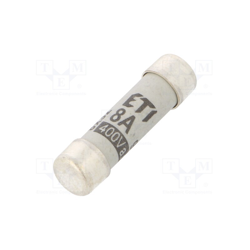 1 pcs x ETI POLAM - 2610006 - Fuse: fuse, gG, 8A, 400VAC, cylindrical,industrial, 8x31mm