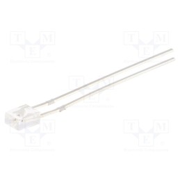 1 pcs x OPTOSUPPLY - OSR5PA7BA1B - LED, rectangular, 2x3x4mm, red, 500÷800mcd, 100°, Front: flat, 20mA