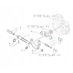 New Holland nut 87523480