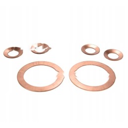 Set of differential lock washers, 6 pieces d