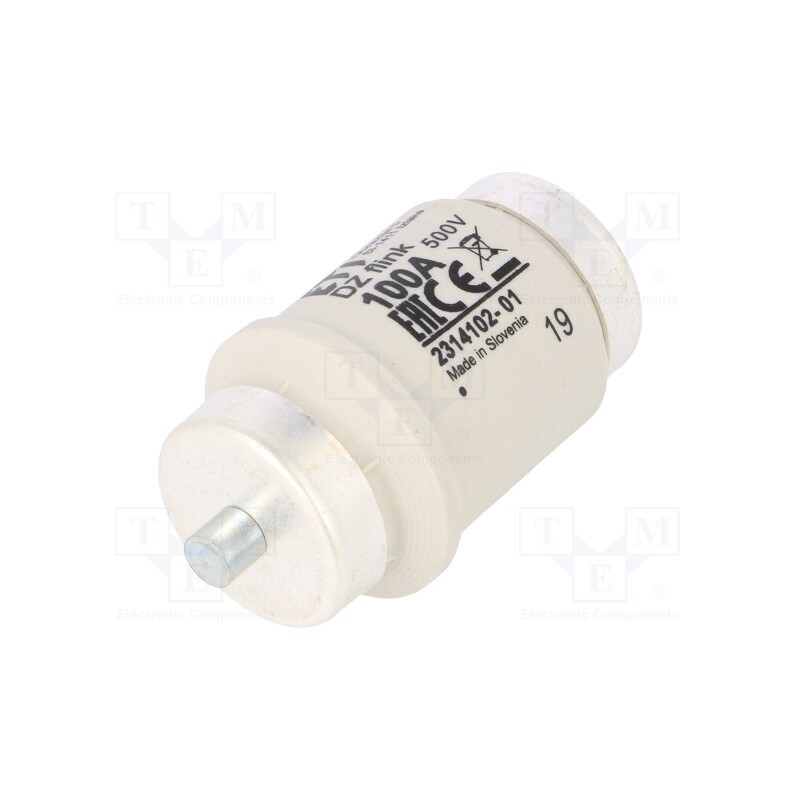 1 pcs x ETI POLAM - 2314102 - Fuse: fuse, quick blow, 100A, 500VAC, 500VDC, ceramic, DIV, D